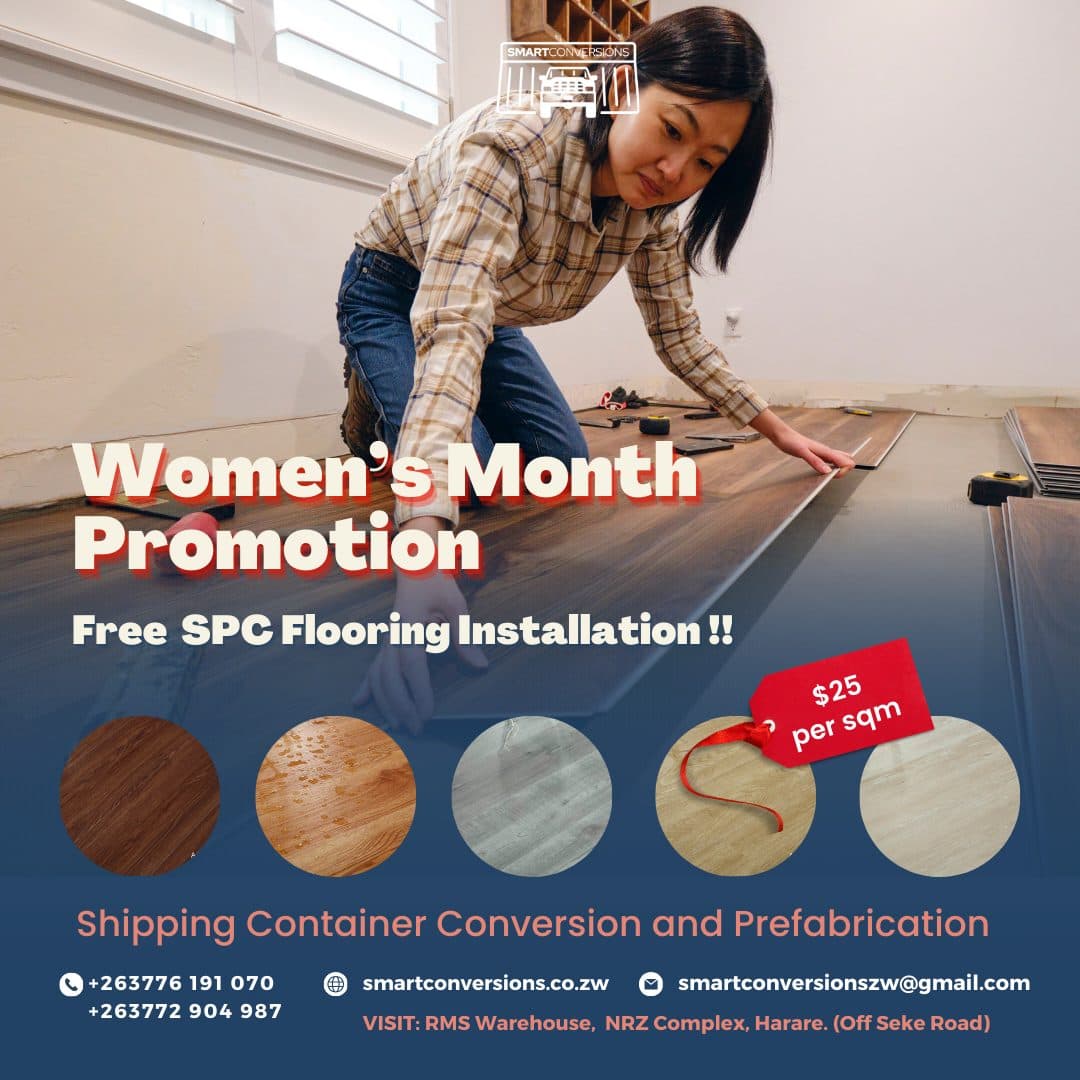 Sheffield luxury SPC vinyl flooring with click system, wood finishes